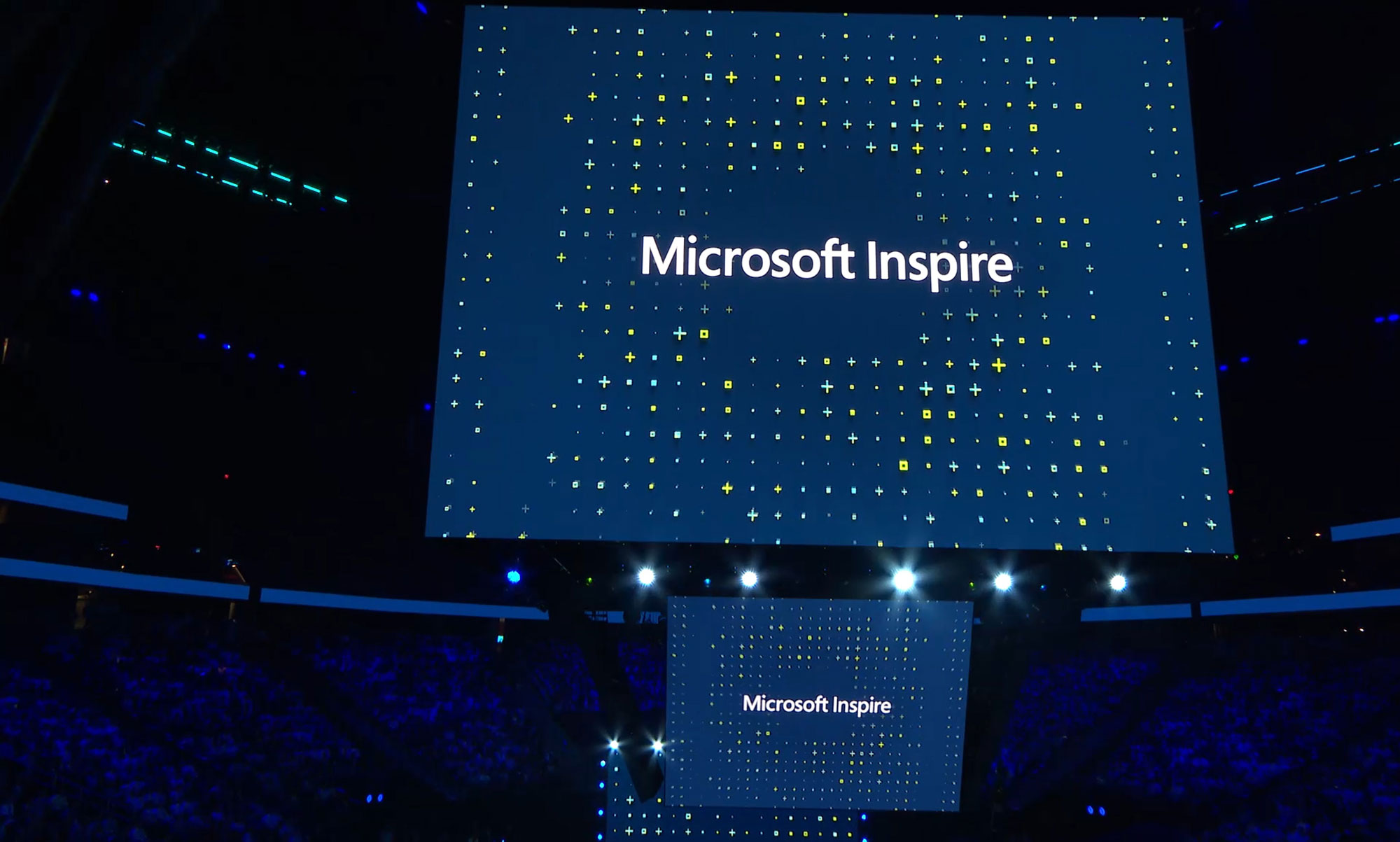Microsoft Inspire signage