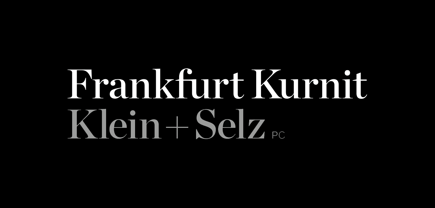 Frankfurt Kurnit Klein + Seltz PC
