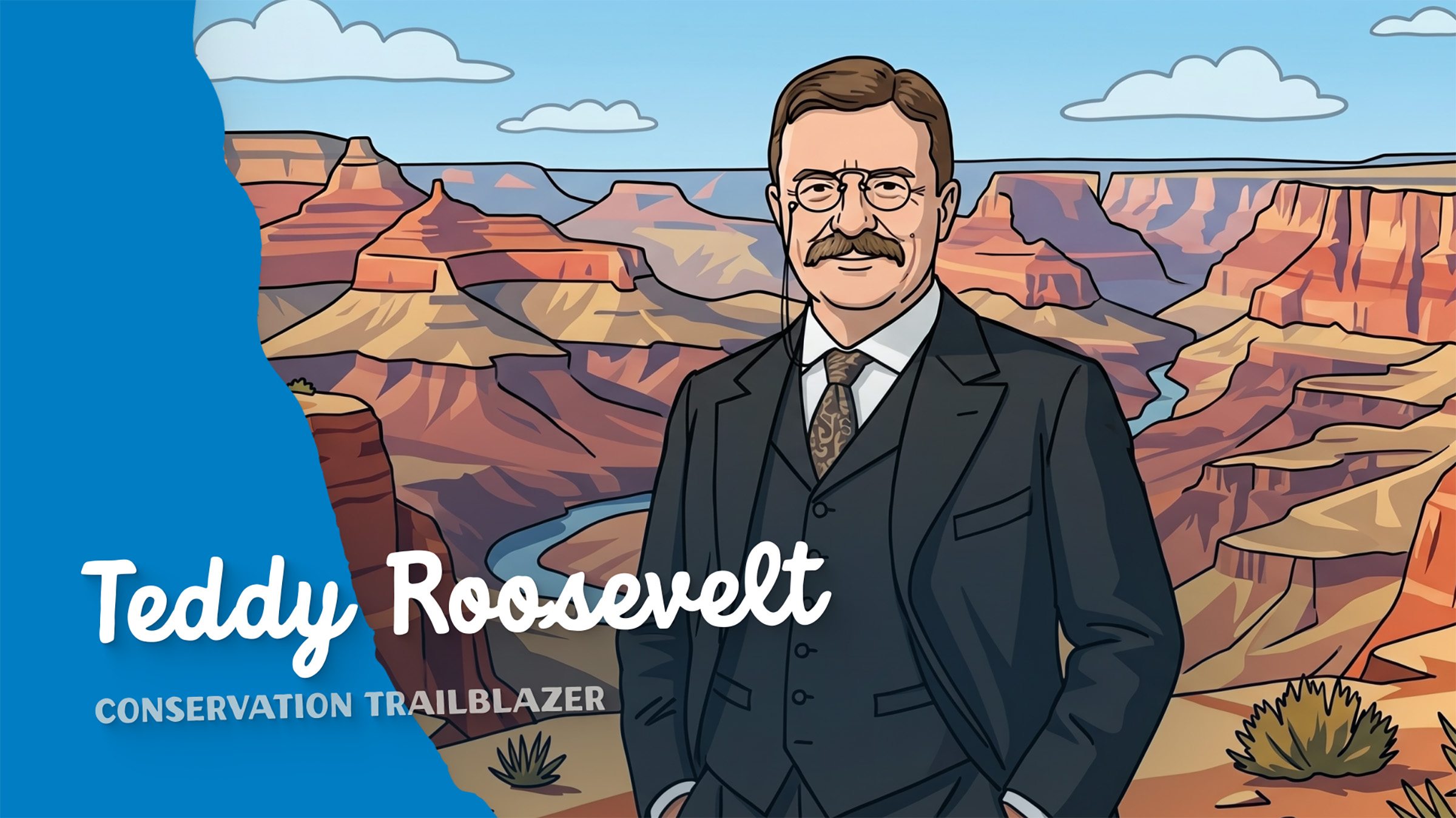 national park foundation: teddy roosevelt
